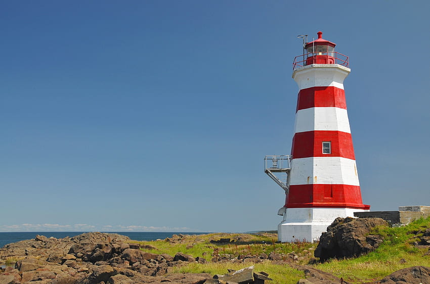 Lighthouse (), Masonry, Ocean, Building, , Lighthouse HD wallpaper