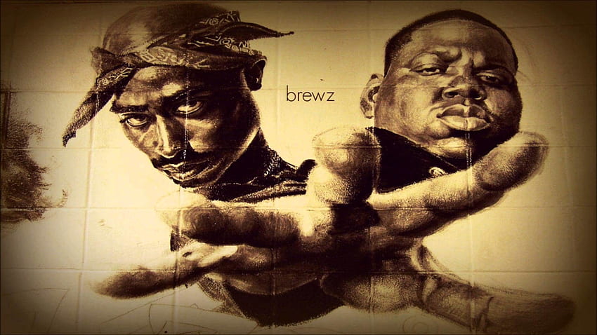 Download The Late Greats Tupac Shakur and The Notorious BIG Wallpaper   Wallpaperscom