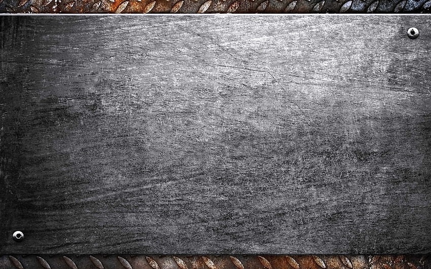 grunge metal plate, , metal textures, grunge, gray metal background, metal plate, metal background for with resolution . High Quality HD wallpaper