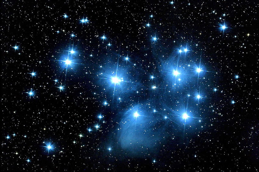 Pleiadi . Pleiadi, ammasso stellare Sfondo HD