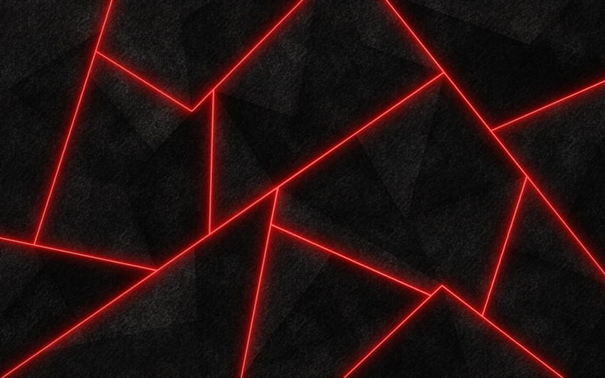 Of Abstract, Black, Glow, Red, Shapes background & HD wallpaper | Pxfuel