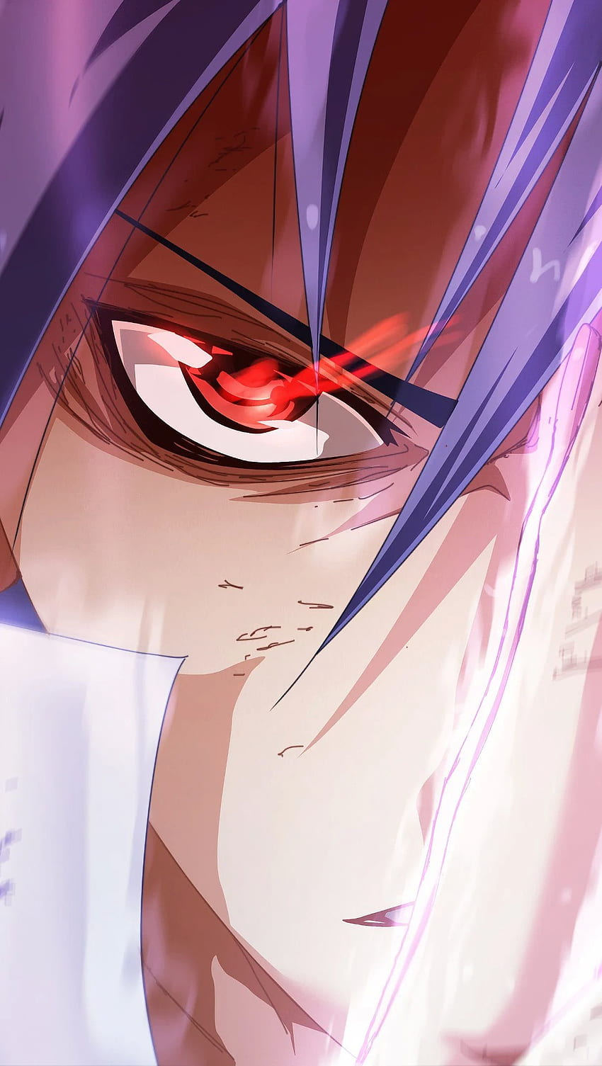 Sasuke Sharingan Rinnegan Anime Ultra, Sasuke Uchiha Rinne Sharingan HD-Handy-Hintergrundbild