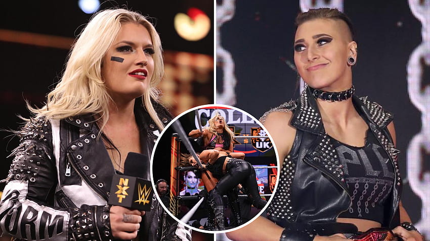 WWE NXT Star Rhea Ripley Believes Rivalry With Toni Storm Is Far From Done HD wallpaper