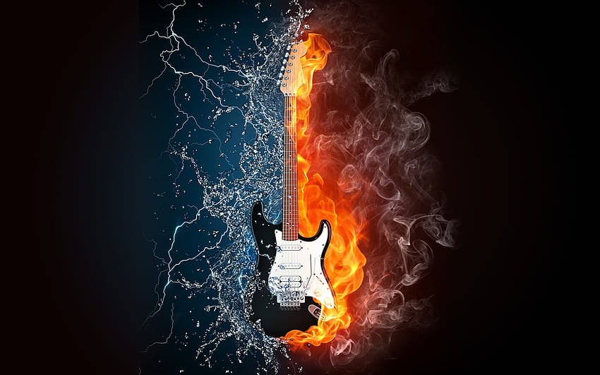 음악, 기타, 펜더, 깁슨, 블루스 - Cool Guitar, Cool Electric HD 월페이퍼