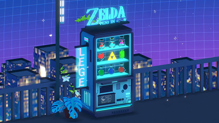 Zelda Vending Machine 2D to 3D - 3D model by Evan Nave [f298f97] HD wallpaper