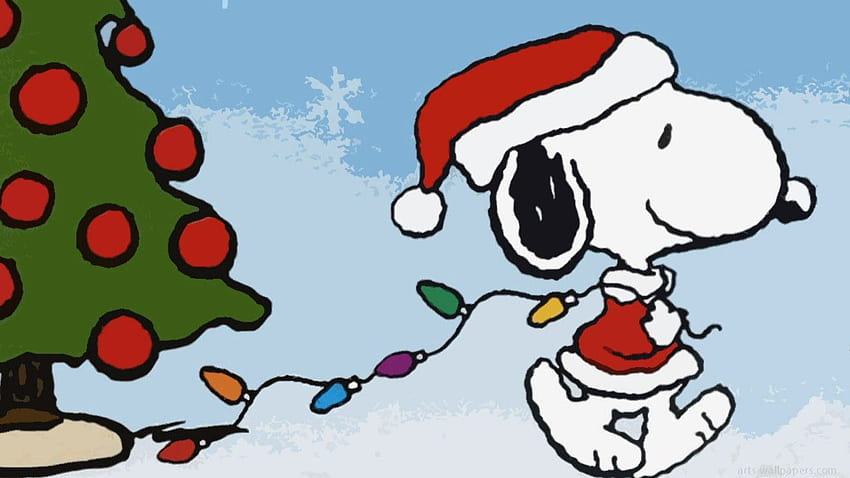 Snoopy, Charlie Brown Weihnachten HD-Hintergrundbild