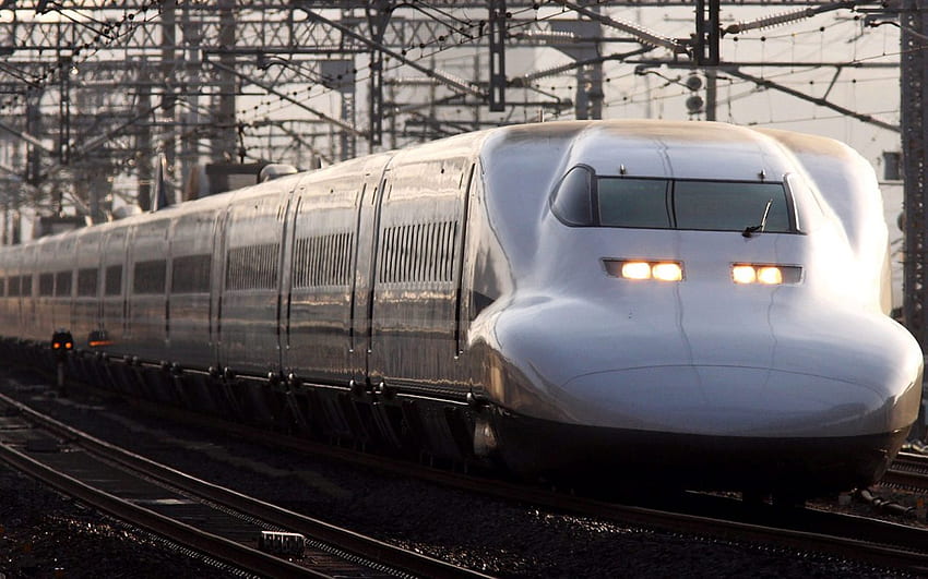 Of A High Speed Bullet Train From Japan HD wallpaper