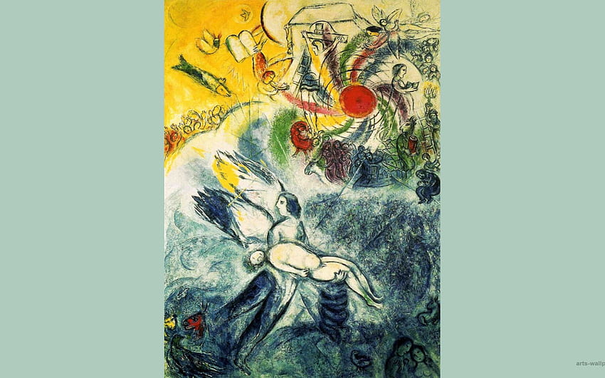 Изкуство на Марк Шагал [] за вашия мобилен телефон и таблет. Разгледайте Шагал. Шагал HD тапет