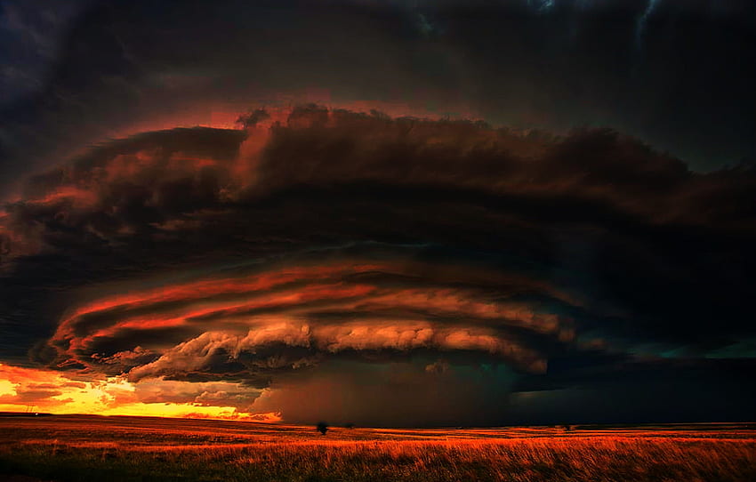 Forces of Nature: Nature Storms Weather Tornado Fury Monster HD wallpaper