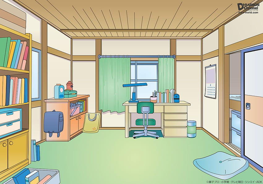 Doraemon Kanalından Resmi Doraemon, Anime Yatak Odası HD duvar kağıdı