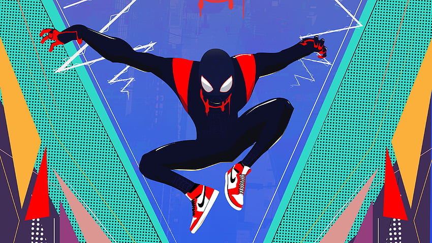 Spider Man Miles Morales New , Art , Artwork , Behance , Digital Art , , Spiderman , Superheroes HD wallpaper
