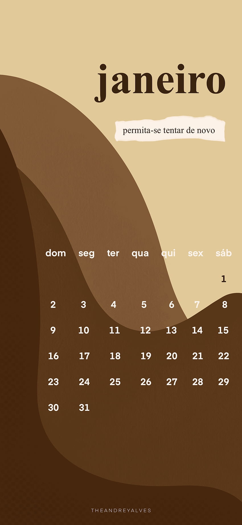 janeiro, cafe, 2022, calendario, marrom HD phone wallpaper