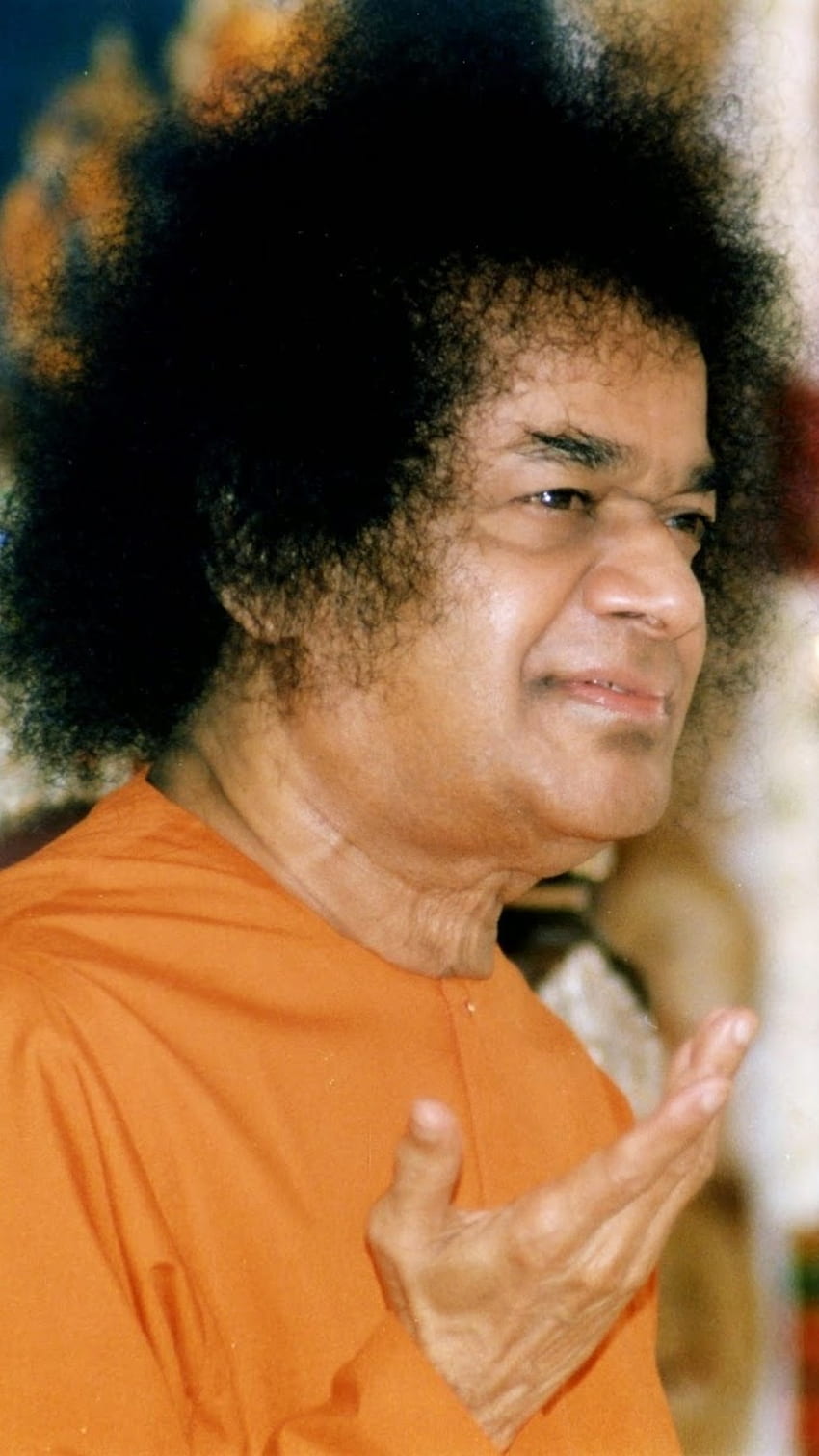 Sathya Sai Baba, indischer Guru HD-Handy-Hintergrundbild