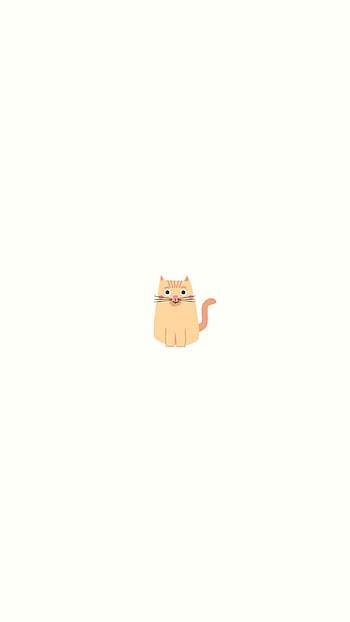 Cat Art Minimalism Funny Vector Stock [] for your , Mobile & Tablet ...
