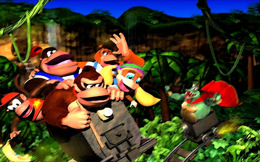 Najlepsza gra Donkey Kong 64 [] na telefon komórkowy i tablet. Poznaj Donkey Konga. Donkey Kong Country, Nintendo, Donkey Kong Tapeta HD