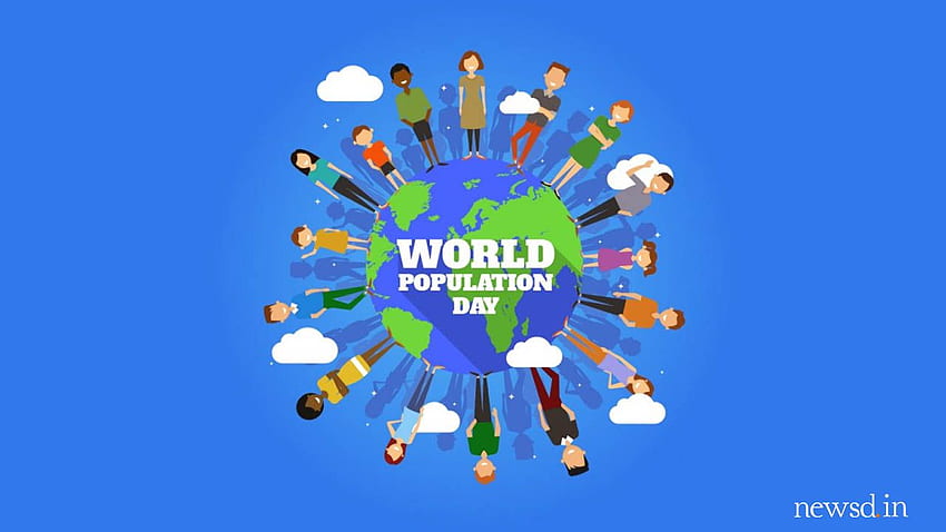 Bonne Journée mondiale de la population 2020, , , , 3D et Ultra pour WhatsApp, Instagram, Facebook, Messenger et Twitter Fond d'écran HD