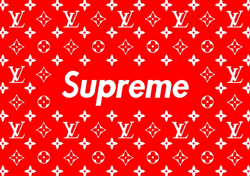 Supreme Lv Awesome Supreme X Louis Vuitton, LV Supreme Logo HD ...