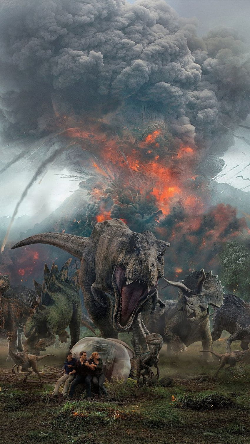 Jurassic Park iPhone - Jurassic World Fallen Kingdom, Cool Jurassic Park HD 전화 배경 화면