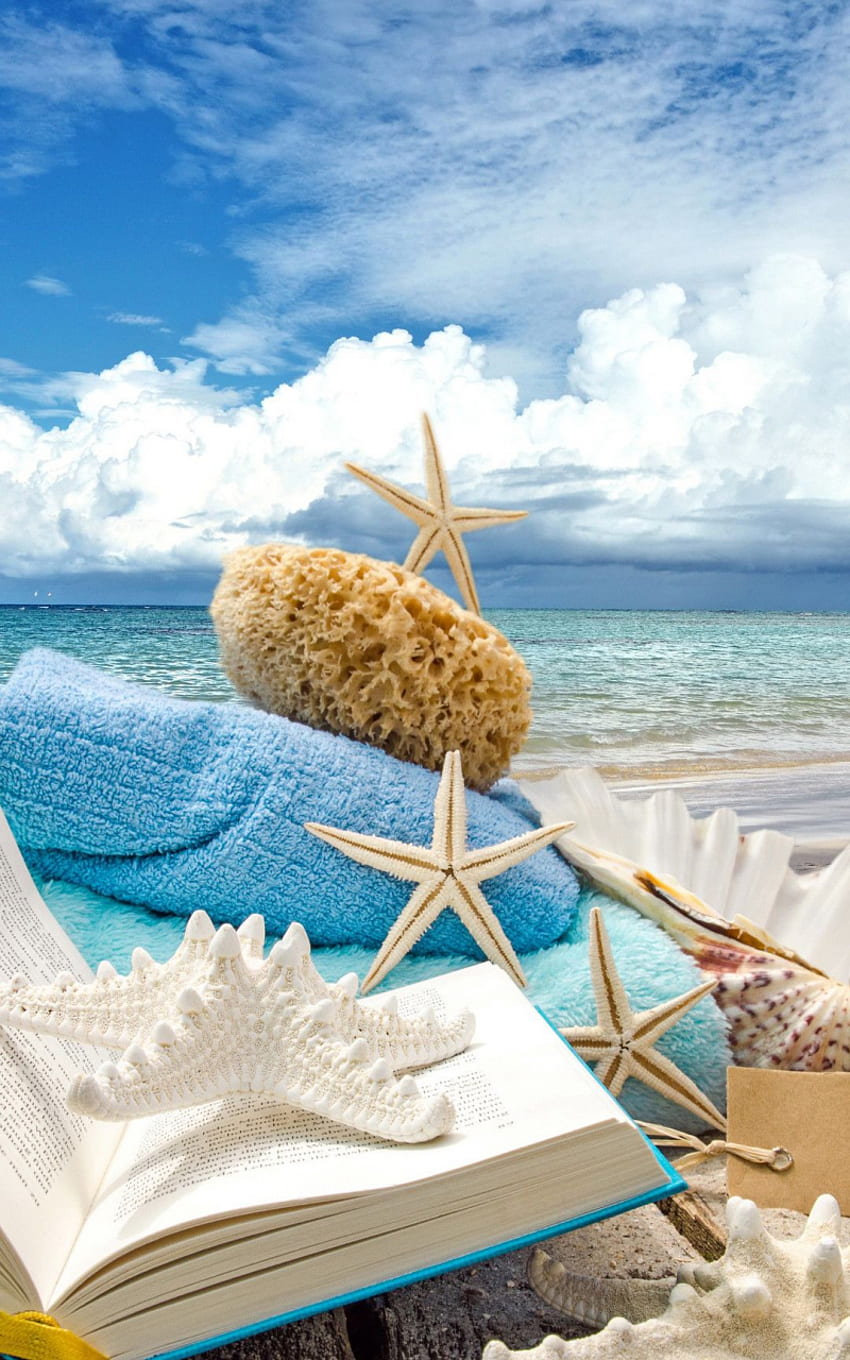 Yaz Plaj Kitabı Deniz Kabukları Deniz Yıldızları iPhone 6 Plus [] , Mobil ve Tabletiniz için. Summer Beach'i keşfedin. Yaz Plajı , Yaz Plajı iPhone HD telefon duvar kağıdı