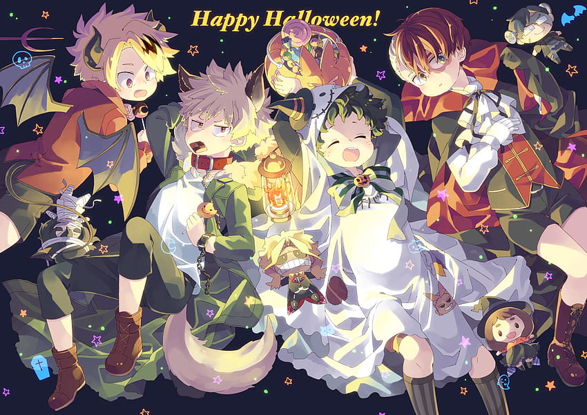 boku no hero academia halloween fanart - Anime Top, MHA Halloween HD wallpaper