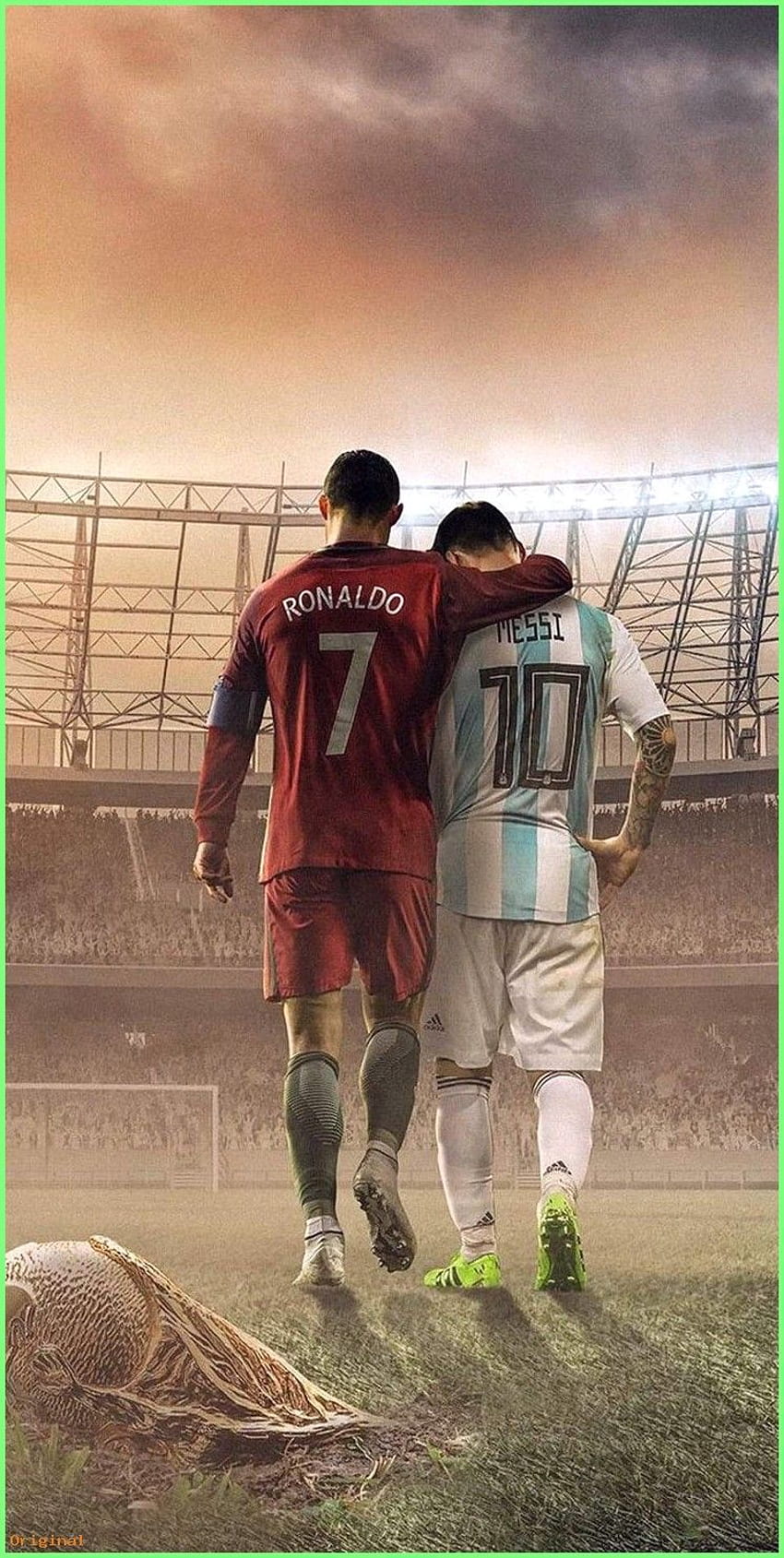 - Soccer PinWire: Messi e Ronaldo Football, Aesthetic Football Papel de parede de celular HD