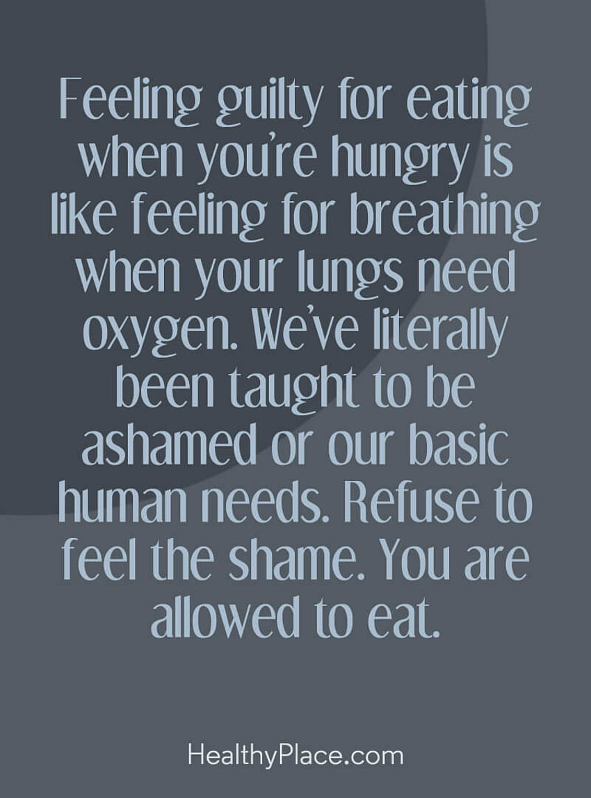 Quotes on Eating Disorders, Psychology Quotes HD phone wallpaper