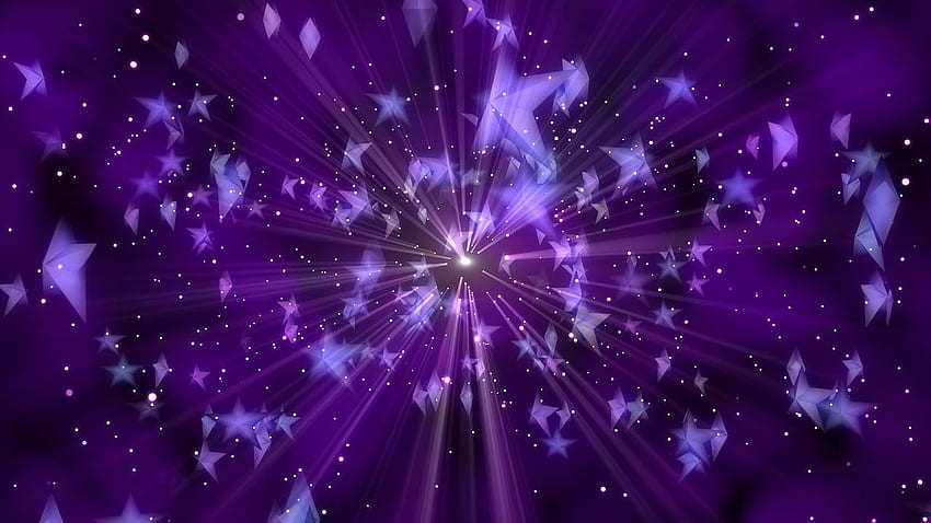 Neon Purple SPACE (!!!) STARS Moving Background HD wallpaper