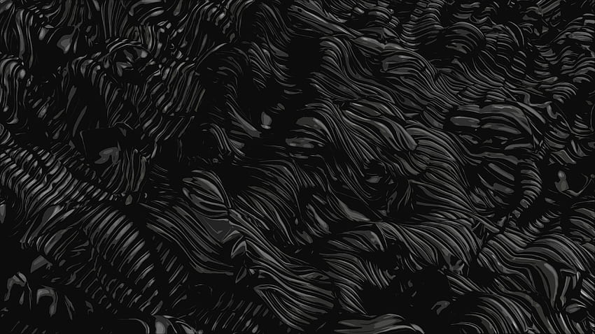 Черен абстрактен тъмен плакат с масло , дизайн HD тапет