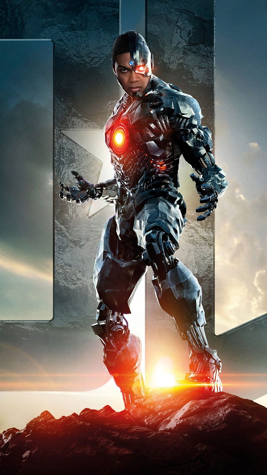 Cyborg in Justice League Sfondo del telefono HD
