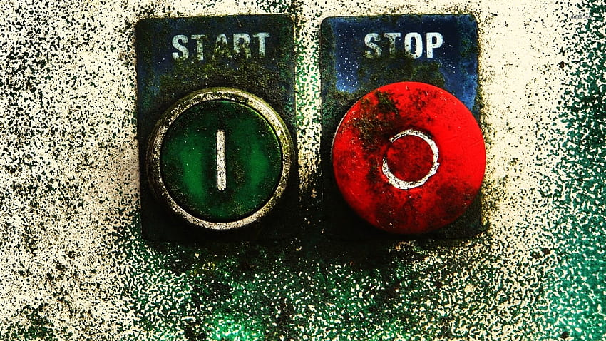 Start and stop button - Digital Art HD wallpaper