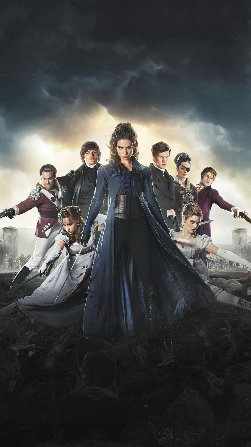 Pride and Prejudice and Zombies (2022) movie HD phone wallpaper