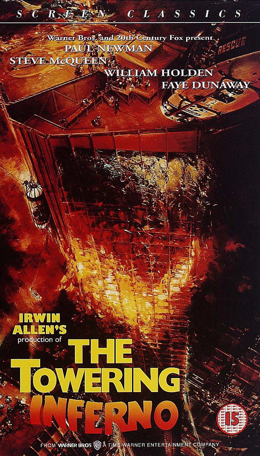The Towering Inferno , Филм, HQ The Towering Inferno . 2019 г HD тапет за телефон