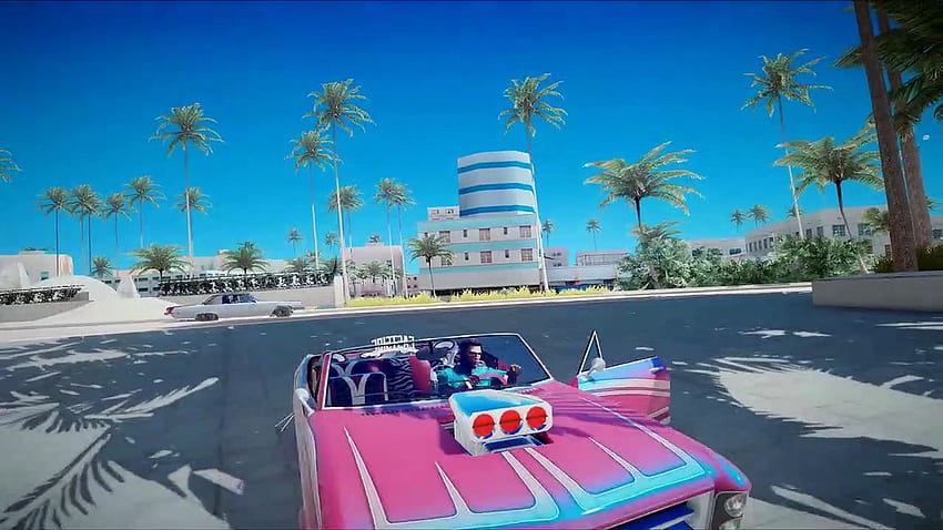 GTA_ Vice City 2020 Yeniden Düzenlenmiş Oynanış! 60 fps Yeni Nesil Işın İzleme Grafikleri [GTA 5 PC Modu] Videosu Dailymotion HD duvar kağıdı