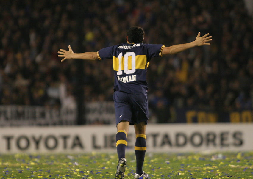 Juan Roman Riquelme. Club Atlético Boca Juniors, Boca Juniors Sfondo HD