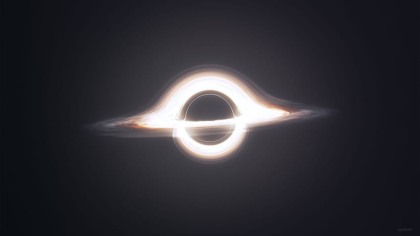 Czarna dziura — z mojego silnika fizycznego, który napisałem do mojej pracy magisterskiej, Supermasywna czarna dziura Tapeta HD