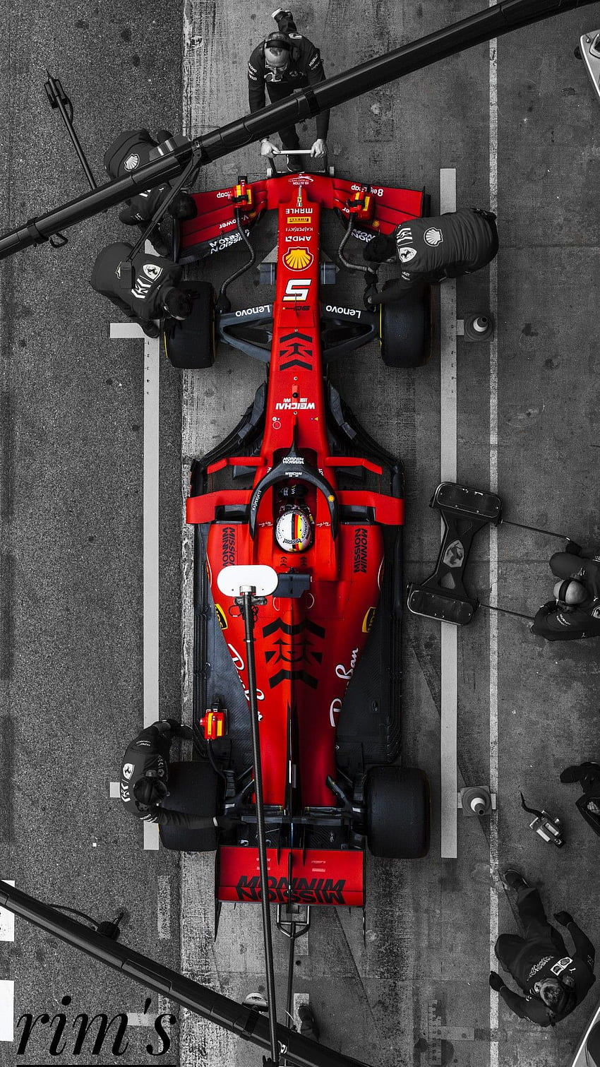 Sebastiana Vettela Sf90. Samochód Formuły 1, samochód sportowy, Formuła 1, Sebastian Vettel F1 Tapeta na telefon HD