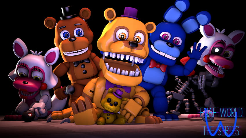 FNAF World The Series (Nanori) - cinq nuits à, Five Nights at Freddy's Fond d'écran HD