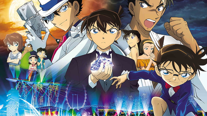 Detective Conan: Fist of Blue Sapphire (Meitantei Conan: Konjō no Fist), the 23rd Detective Conan anime film, sold 313,. Conan movie, Detective conan, Anime films HD wallpaper