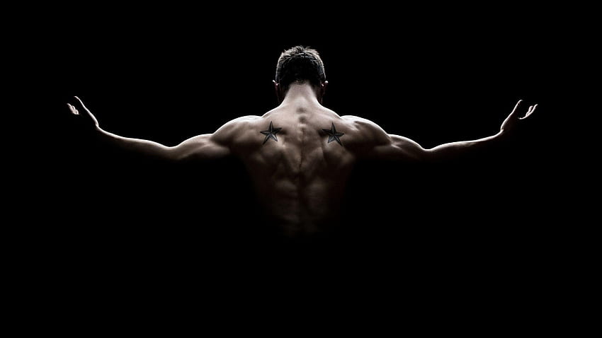 Muscles, Muscle Man HD wallpaper