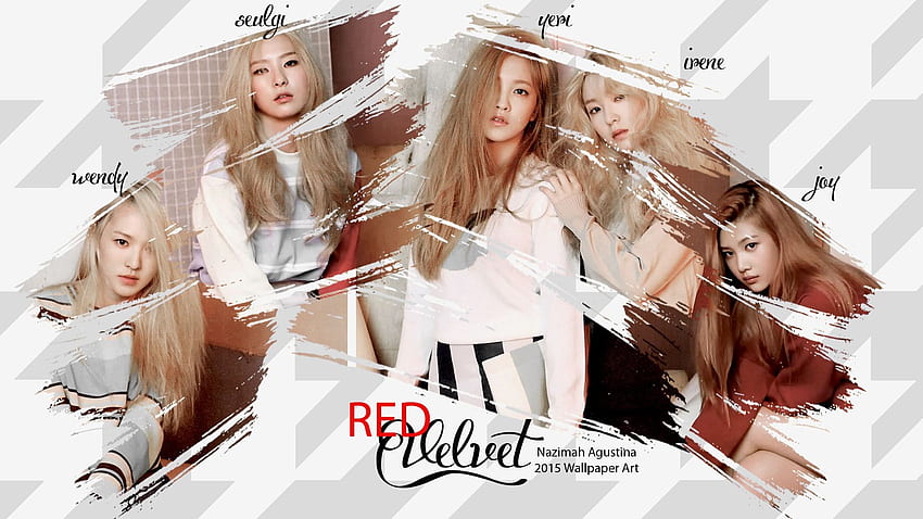 Red Velvet, Red Velvet Logo HD wallpaper