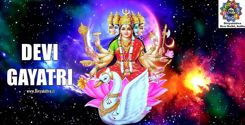 Goddess Gayatri Gayatri Devi Mantra, Gayatri Mata HD wallpaper | Pxfuel