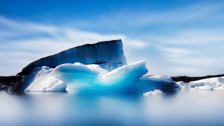 Frozen Iceberg HD wallpaper