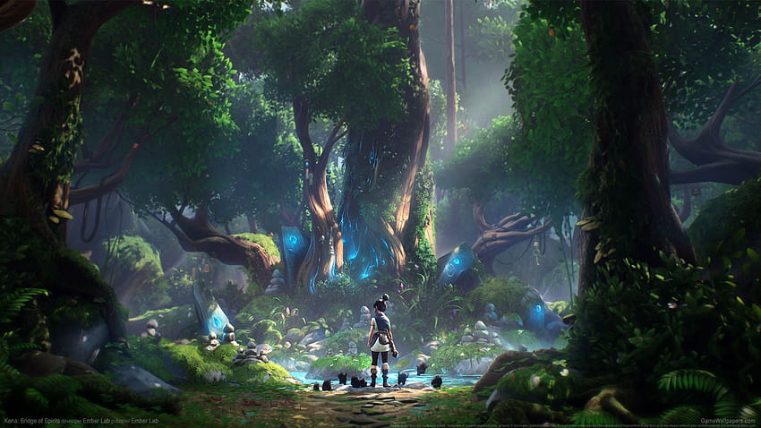 Kena: Bridge of Spirits, Environment PS4 HD wallpaper