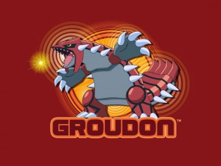 Groudon, pokémon Fond d'écran HD