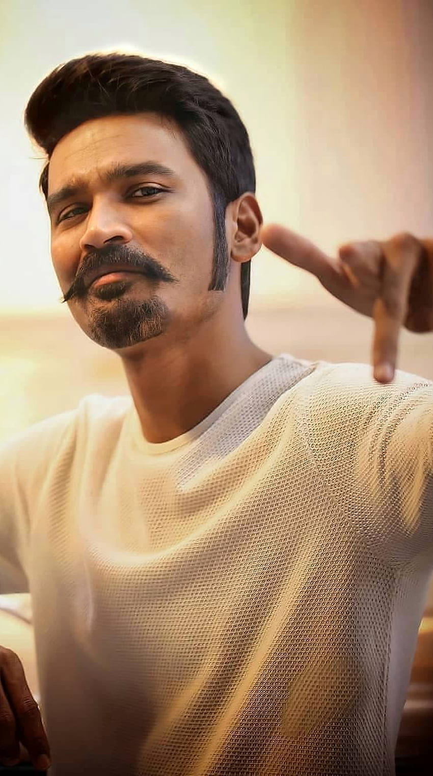 Danush, actor tamil, elegante fondo de pantalla del teléfono