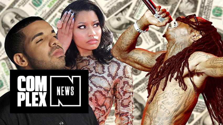 Lil Wayne poursuit les bénéfices de Drake et Nicki Minaj Fond d'écran HD