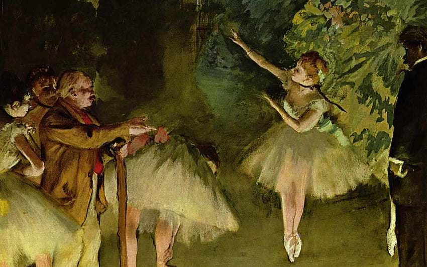 Edgar Degas Ballet Class - 1680 x 1050 - Famous Painting, Degas Ballerina HD wallpaper