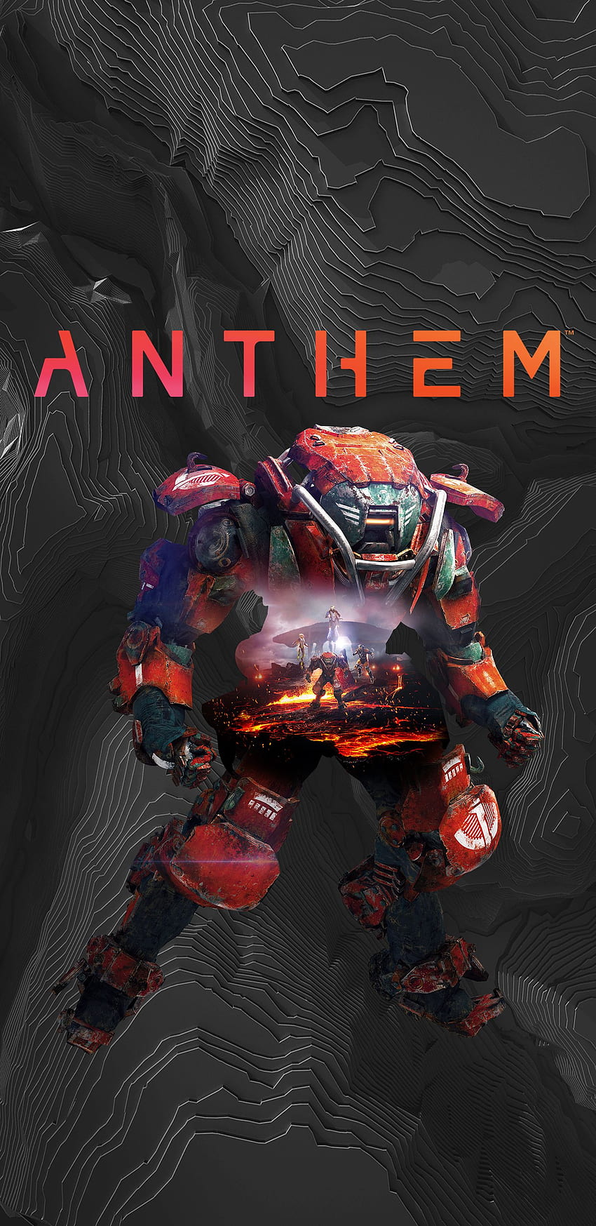 Anthem 팬 아트를 사용하여 Anthem 휴대폰을 만들었습니다. HD 전화 배경 화면