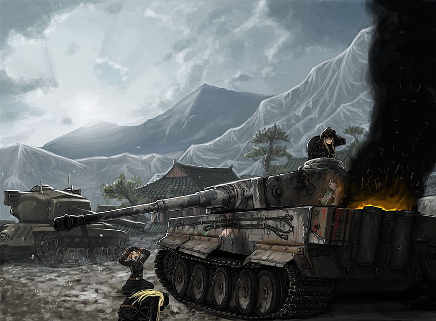 World of ANIME TANKS! Girls und Panzer: Panzer IV Ankou - YouTube