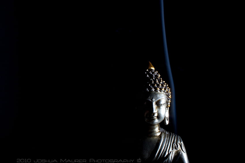Antecedentes budistas de PowerPoint. Budista pacífico, Budista alucinante y Budista calmante, Buda oscuro fondo de pantalla